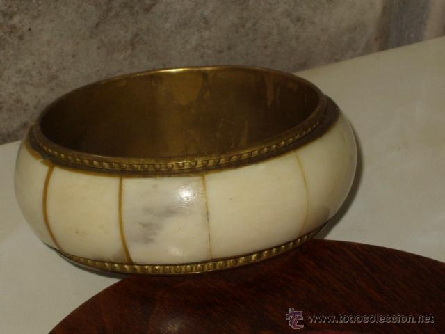 Joyeria: VINTAGE,PULSERA DE HUESO. - Foto 3