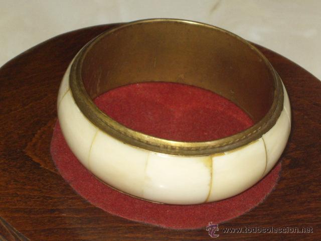 Joyeria: VINTAGE,PULSERA DE HUESO. - Foto 4