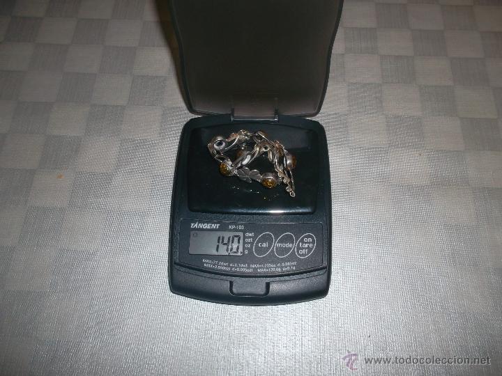 Joyeria: presioso pulsera de plata con ambar del baltico - Foto 1