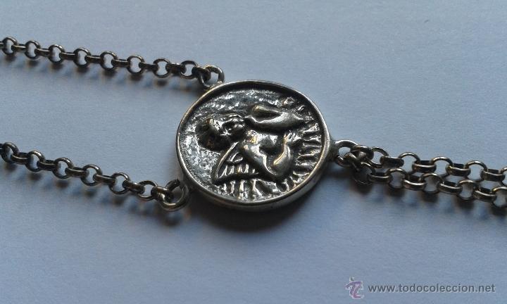Joyeria: PULSERA DE MANO PLATA DE LEY CON ANGELITO DE LA GUARDA - Foto 3