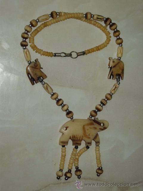 Joyeria: COLLAR DE HUESO,A&Ntilde;OS 70. - Foto 4