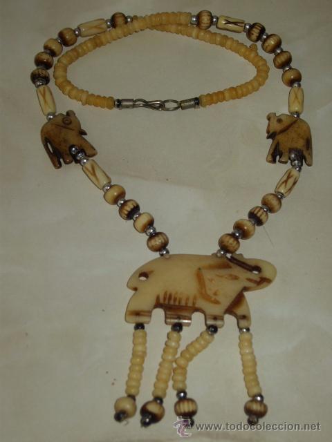 Joyeria: COLLAR DE HUESO,A&Ntilde;OS 70. - Foto 5