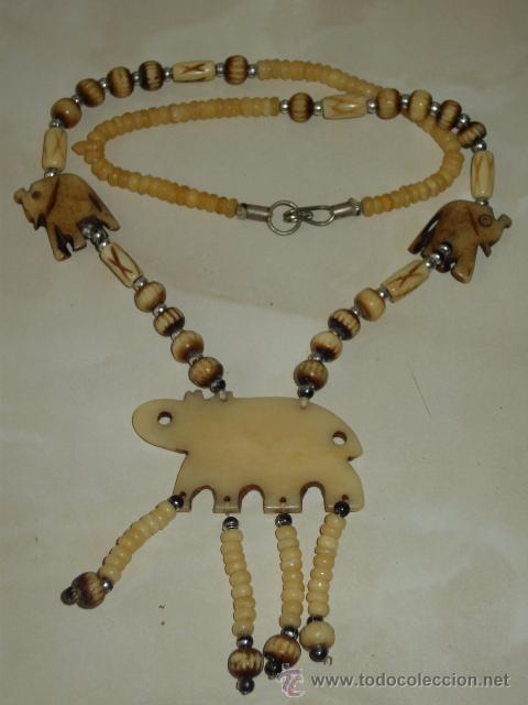 Joyeria: COLLAR DE HUESO,A&Ntilde;OS 70. - Foto 6