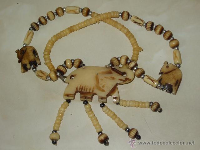 Joyeria: COLLAR DE HUESO,A&Ntilde;OS 70. - Foto 9