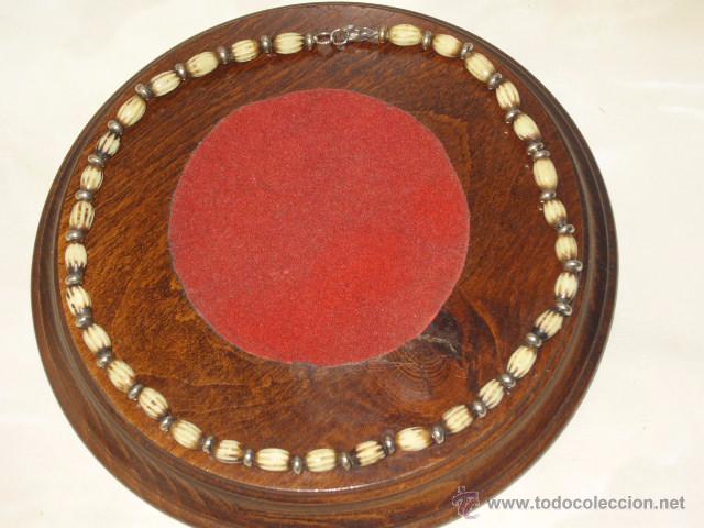 Joyeria: ANTIGUO COLLAR DE HUESO O RESINA. - Foto 5