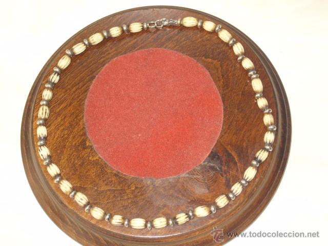 Joyeria: ANTIGUO COLLAR DE HUESO O RESINA. - Foto 7