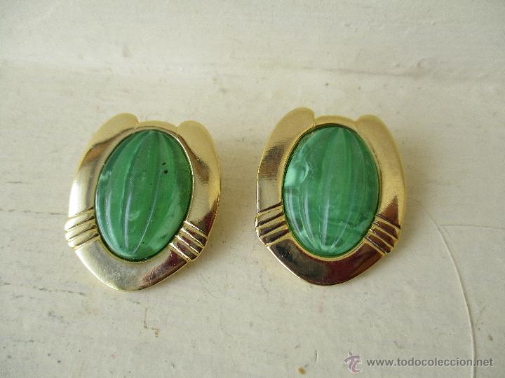 Joyeria: PENDIENTES DE METAL A&Ntilde;OS 80 - Foto 2