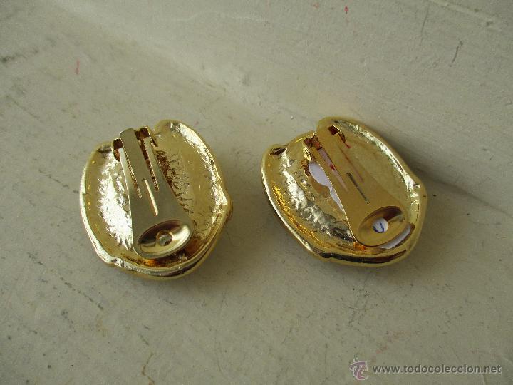Joyeria: PENDIENTES DE METAL A&Ntilde;OS 80 - Foto 3