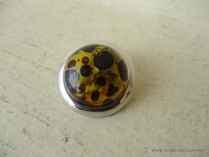 Joyeria: PENDIENTES DE METAL PLATEADO Y PIEDRA S&Iacute;MIL AMBAR - Foto 5