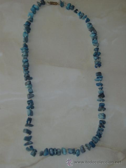 Joyeria: COLLAR TURQUESA AZUL NATURAL.VINTAGE. - Foto 2