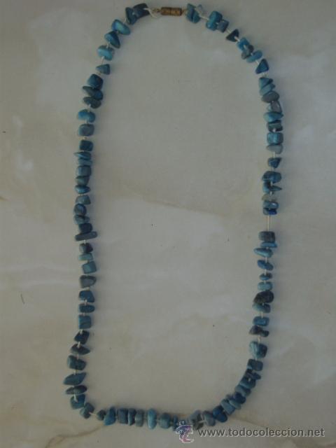 Joyeria: COLLAR TURQUESA AZUL NATURAL.VINTAGE. - Foto 3