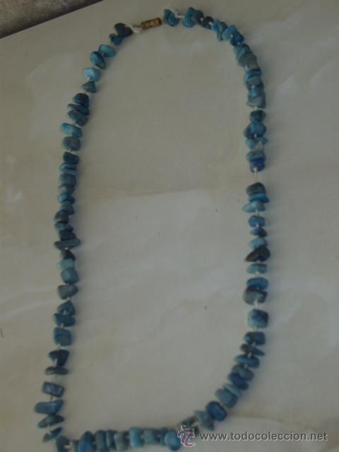 Joyeria: COLLAR TURQUESA AZUL NATURAL.VINTAGE. - Foto 4