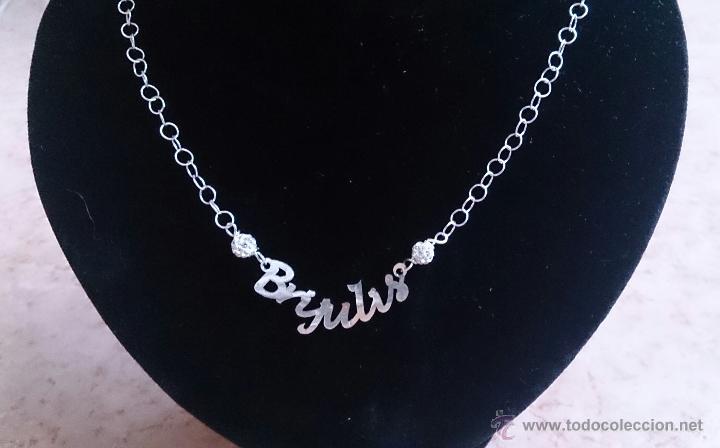 Joyeria: Gargantilla en plata de ley contrastada . - Foto 3