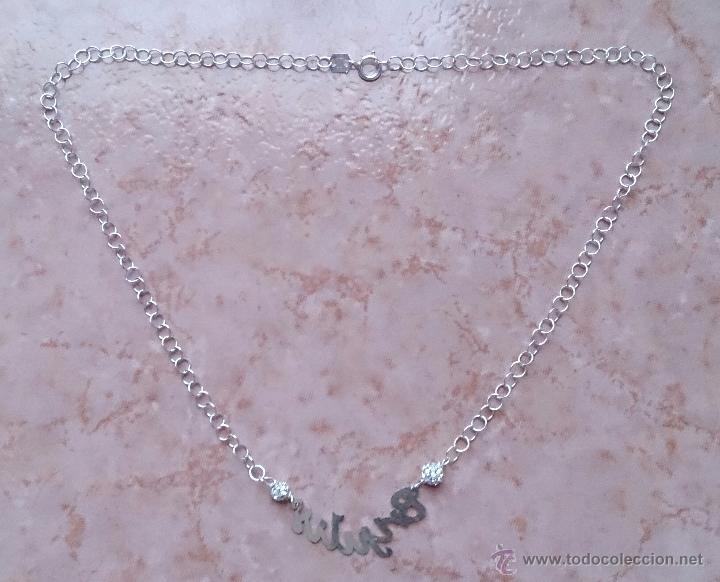 Joyeria: Gargantilla en plata de ley contrastada . - Foto 6
