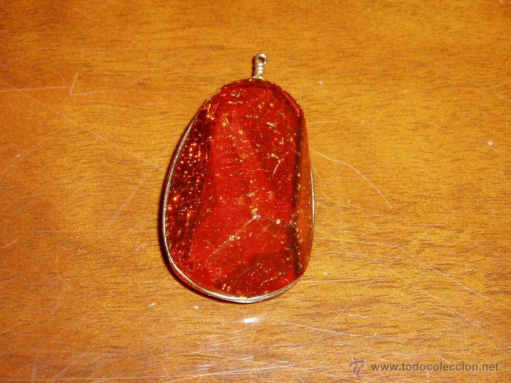 Joyeria: Gran trozo de Ambar color miel - Foto 1