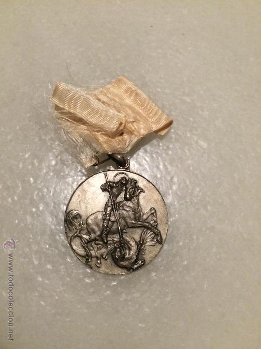 Joyeria: Antigua medalla de primera comuni&oacute;n del a&ntilde;o 1928 - Foto 1