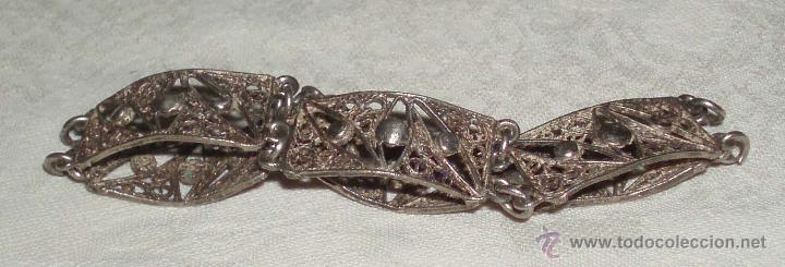 Joyeria: pulsera con filigranas antigua - Foto 1