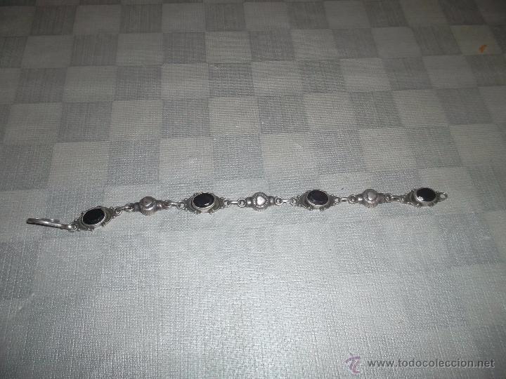 Joyeria: pulsera de plata antigua - Foto 1