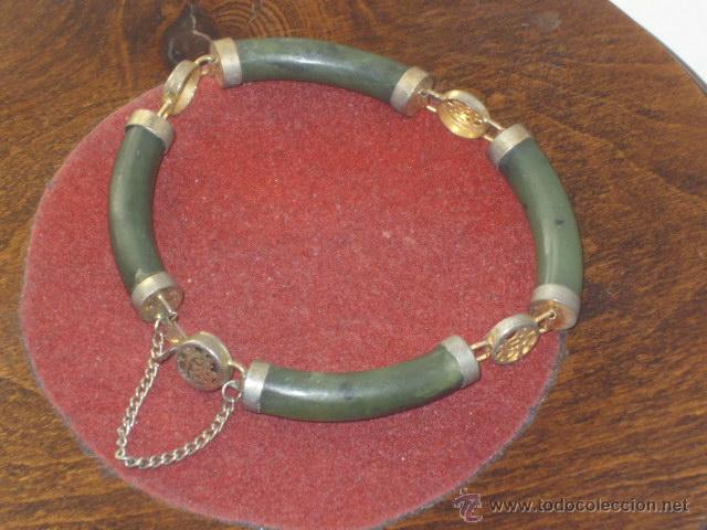 Joyeria: PULSERA DE JADE VERDE. - Foto 3