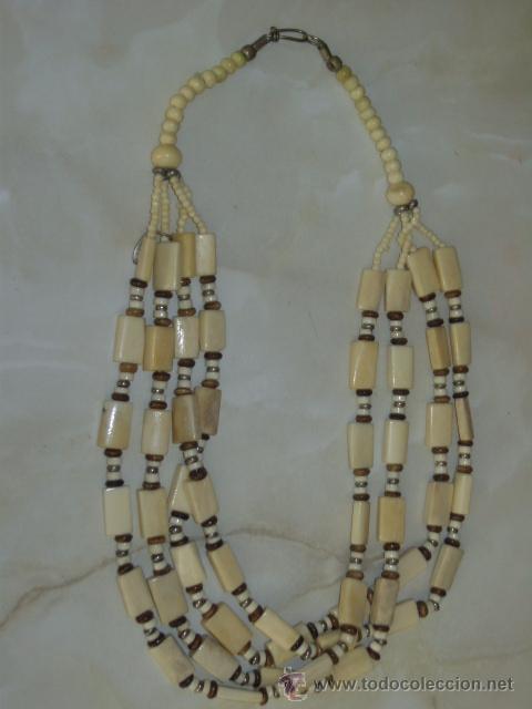 Joyeria: COLLAR DE HUESO.A&Ntilde;OS 70. - Foto 4