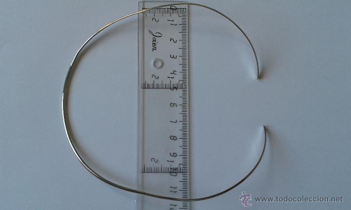 Joyeria: GARGANTILLA R&Iacute;GIDA DE PLATA DE LEY - Foto 6