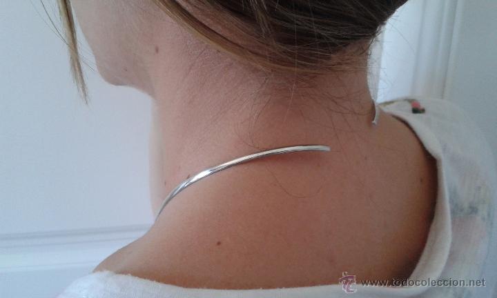 Joyeria: GARGANTILLA R&Iacute;GIDA DE PLATA DE LEY - Foto 8