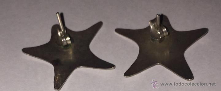 Joyeria: Pareja de pendientes de plata - Foto 2