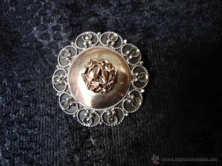 Joyeria: BROCHE DE PLATA Y ORO - Foto 1