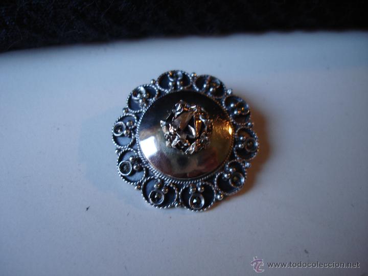 Joyeria: BROCHE DE PLATA Y ORO - Foto 3