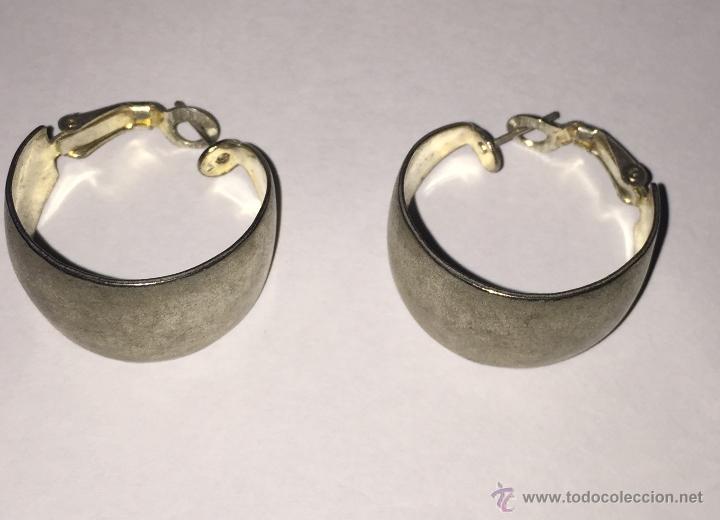 Joyeria: Bonita pareja de pendientes de aro - Foto 2