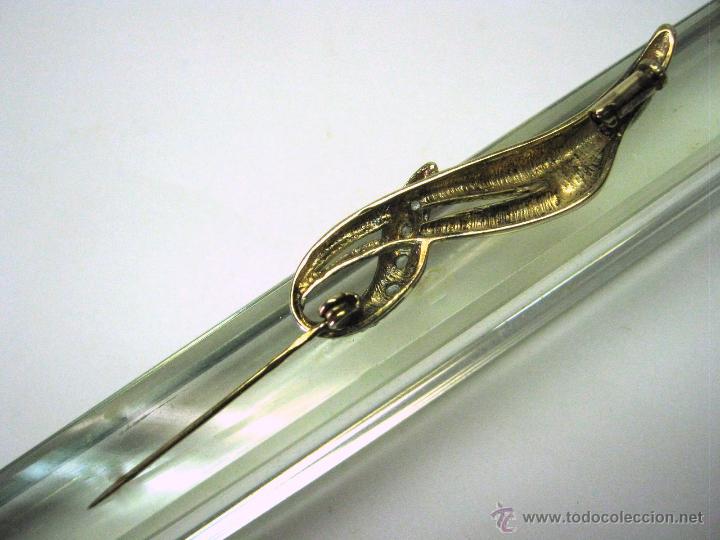 Joyeria: Broche alfiler antiguo - Foto 3