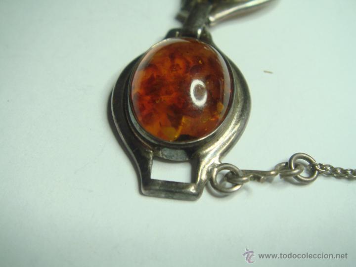 Joyeria: Pulsera Art Deco &aacute;mbar. 1940 - Foto 6