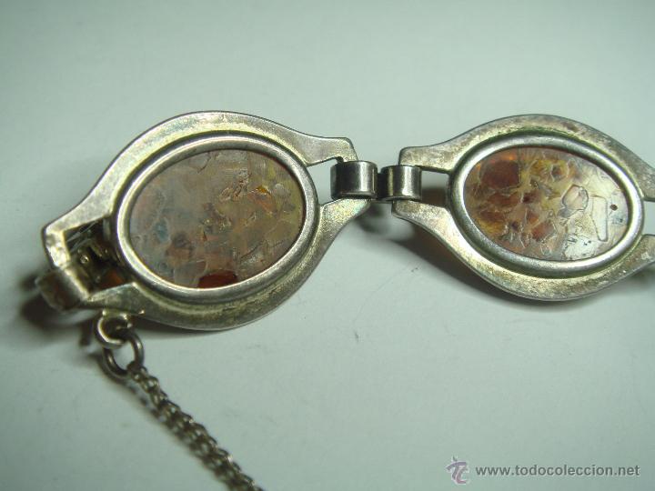 Joyeria: Pulsera Art Deco &aacute;mbar. 1940 - Foto 8