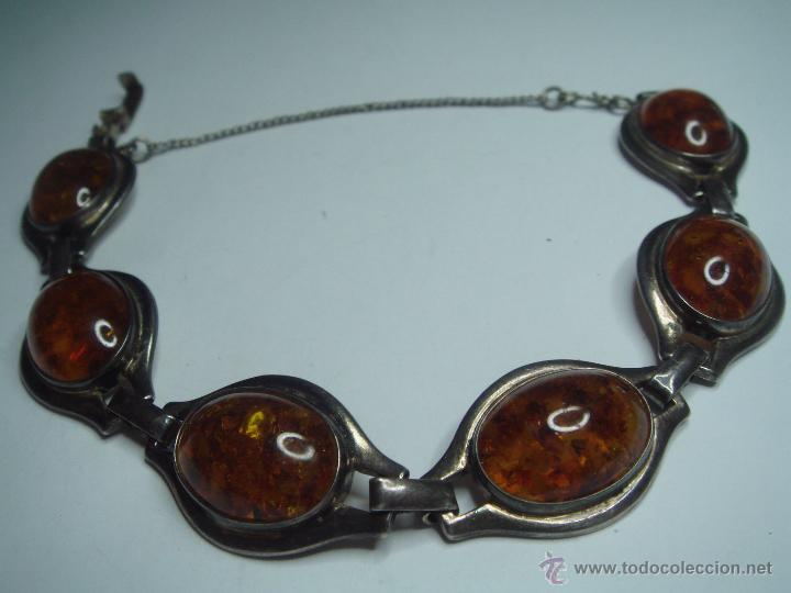 Joyeria: Pulsera Art Deco &aacute;mbar. 1940 - Foto 10