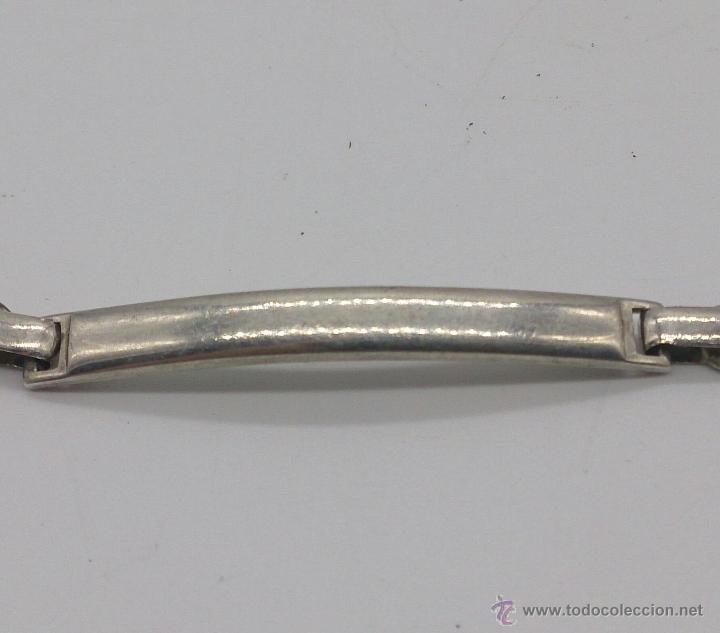 Joyeria: Esclava en plata de ley contrastada . - Foto 3