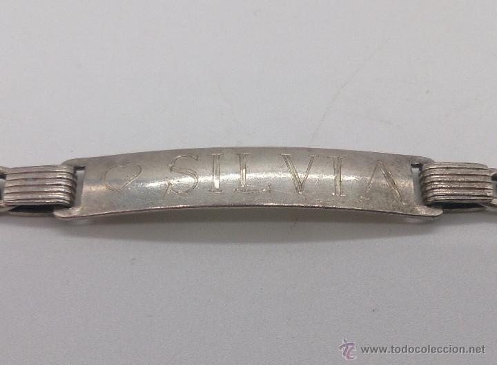 Joyeria: Esclava en plata de ley contrastada . - Foto 3