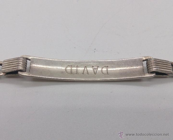 Joyeria: Esclava en plata de ley contrastada . - Foto 7