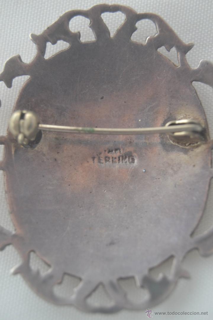 Joyeria: ANTIGUO BROCHE DE PLATA SIAM - Foto 3