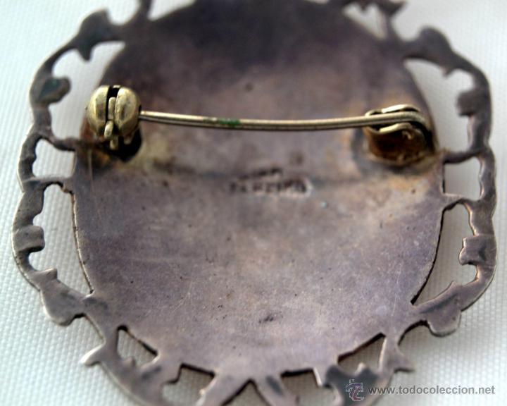 Joyeria: ANTIGUO BROCHE DE PLATA SIAM - Foto 5