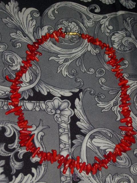 Joyeria: COLLAR DE CORAL ROJO.VINTAGE - Foto 2