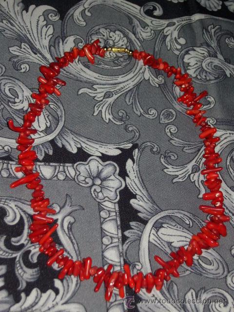 Joyeria: COLLAR DE CORAL ROJO.VINTAGE - Foto 3