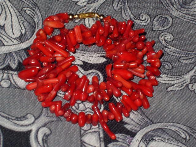 Joyeria: COLLAR DE CORAL ROJO.VINTAGE - Foto 4