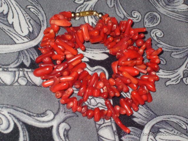 Joyeria: COLLAR DE CORAL ROJO.VINTAGE - Foto 5