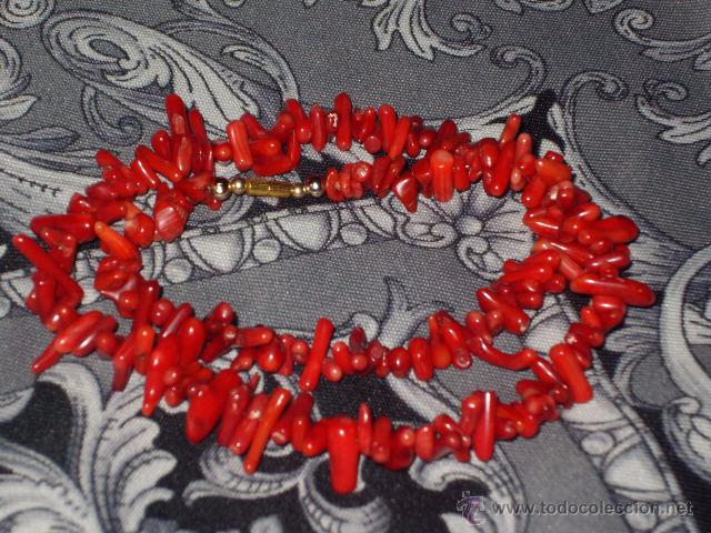 Joyeria: COLLAR DE CORAL ROJO.VINTAGE - Foto 8