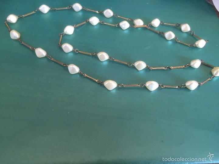 Joyeria: antiquisimo,collar de piedras blancas - Foto 1