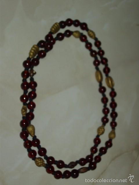 Joyeria: COLLAR DE GRANATES O CRISTAL,VINTAGE. - Foto 6