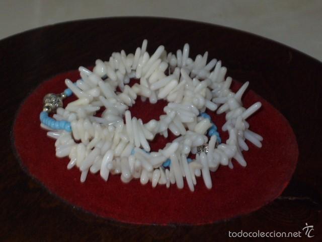 Joyeria: COLLAR DE CORAL BLANCO. - Foto 5