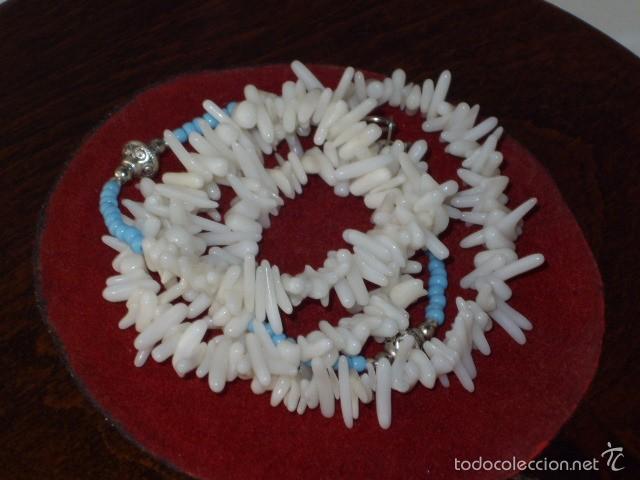 Joyeria: COLLAR DE CORAL BLANCO. - Foto 6