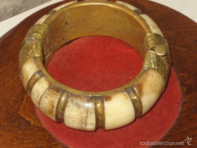Joyeria: PULSERA DE HUESO,VINTAGE. - Foto 2