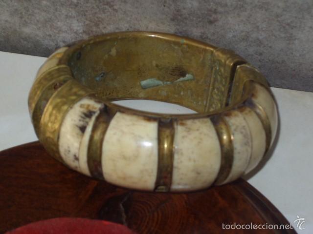 Joyeria: PULSERA DE HUESO,VINTAGE. - Foto 5